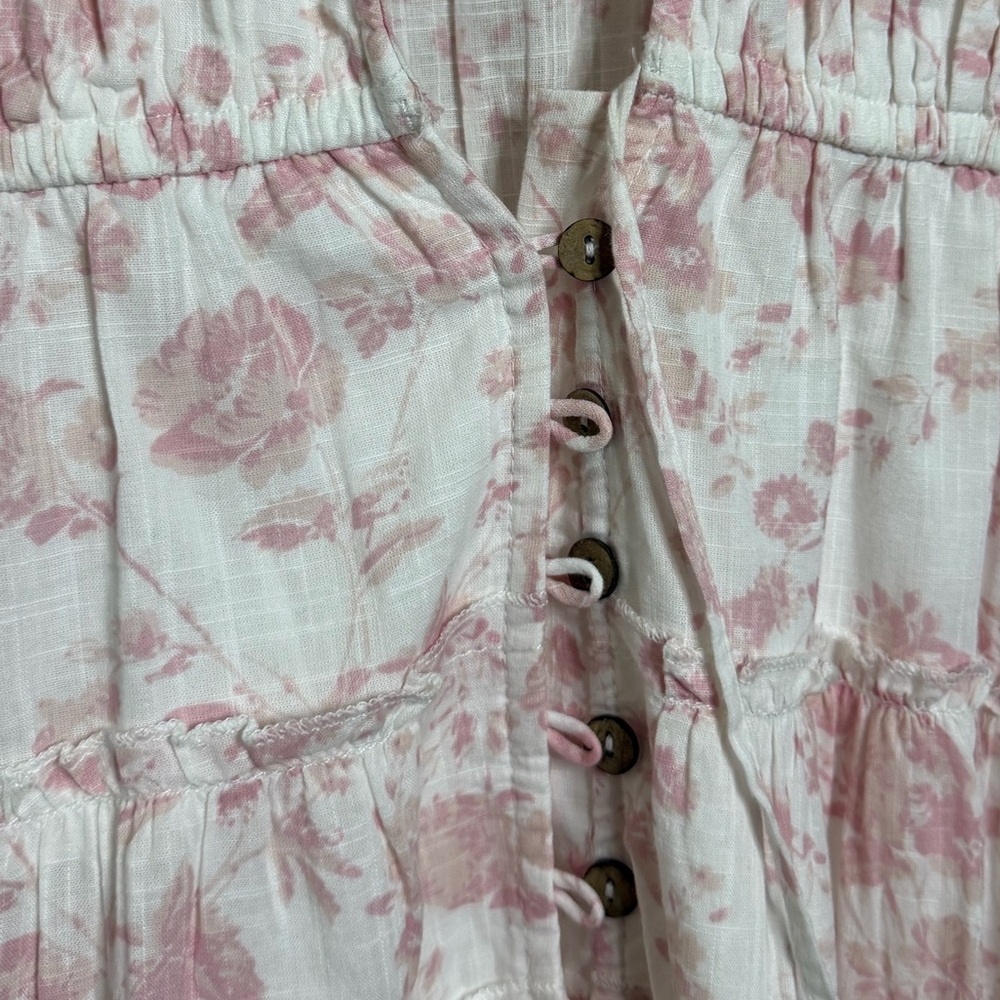 Free People Pappiet Midi Dress in Femme Combo - Picture 6 of 8